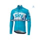 Herre 2018 Team Sky sykkeldrakt vinter N002