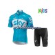 Barn 2018 Team Sky sykkeldrakt + sykkelshorts N002