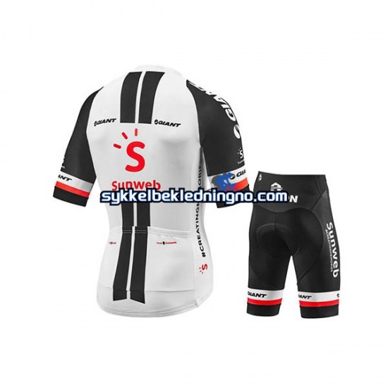 Herre 2018 Team Sunweb sykkeldrakt + sykkelshorts N001