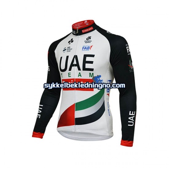 Herre 2018 Team UAE sykkeldrakt Langermet N001