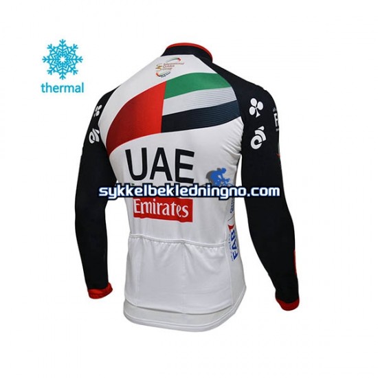 Herre 2018 Team UAE sykkeldrakt vinter N001