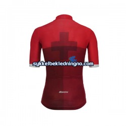 Herre 2018 Tour of Switzerland sykkeldrakt Kortermet N003