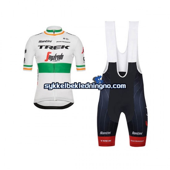 Herre 2018 Trek Segafredo sykkeldrakt + bib sykkelshorts N003