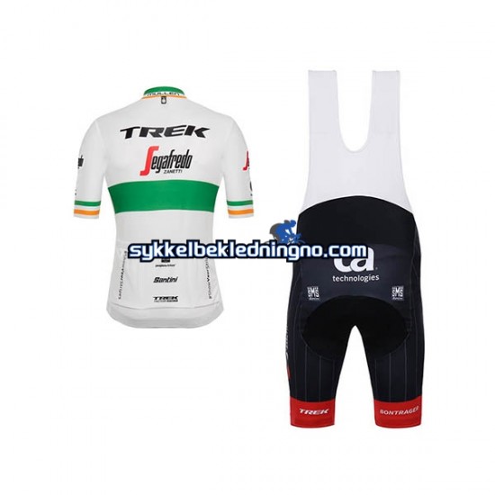 Herre 2018 Trek Segafredo sykkeldrakt + bib sykkelshorts N003