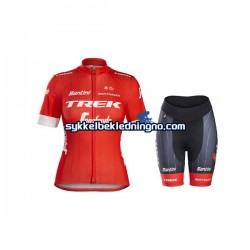 Dame 2018 Trek-Segafredo sykkeldrakt + sykkelshorts N001