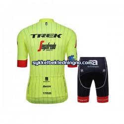Herre 2018 Trek-Segafredo sykkeldrakt + sykkelshorts N002