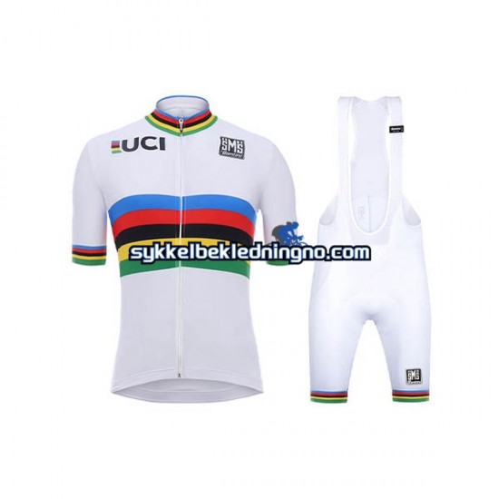 Herre 2018 UCI World Champion sykkeldrakt + sykkelshorts