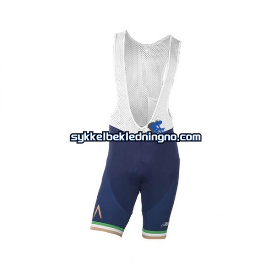 Herre 2018-2019 Aqua Blue Sport bib sykkelshorts N001