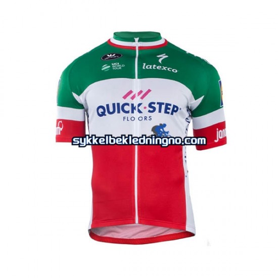 Herre 2018-2019 Quick-Step Floors sykkeldrakt + sykkelshorts N002