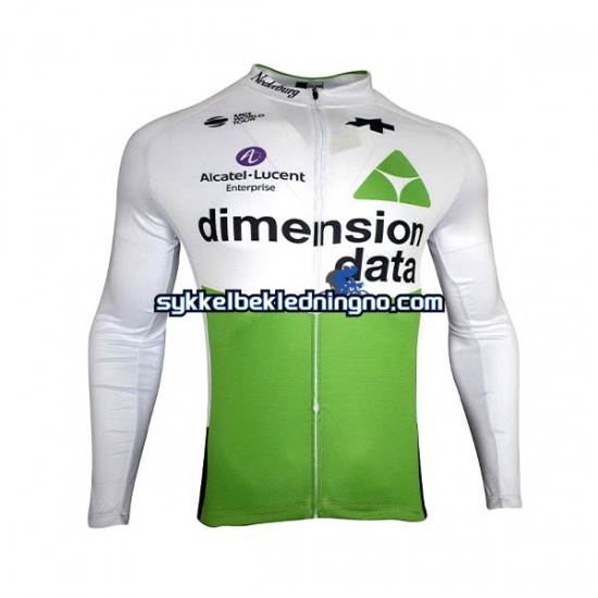 Herre 2019 Dimension Data sykkeldrakt Langermet N001