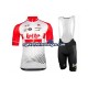 Herre 2019 Lotto Soudal sykkeldrakt + bib sykkelshorts N001