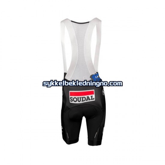 Herre 2019 Lotto Soudal sykkeldrakt + bib sykkelshorts N001