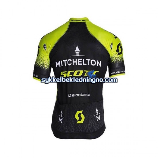 Herre 2019 Mitchelton-Scott sykkeldrakt + bib sykkelshorts N001