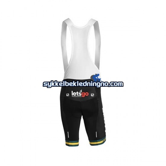 Herre 2019 Mitchelton-Scott sykkeldrakt + bib sykkelshorts N002