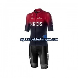 Herre 2019 TEAM INEOS sykkeldrakt + bib sykkelshorts N001