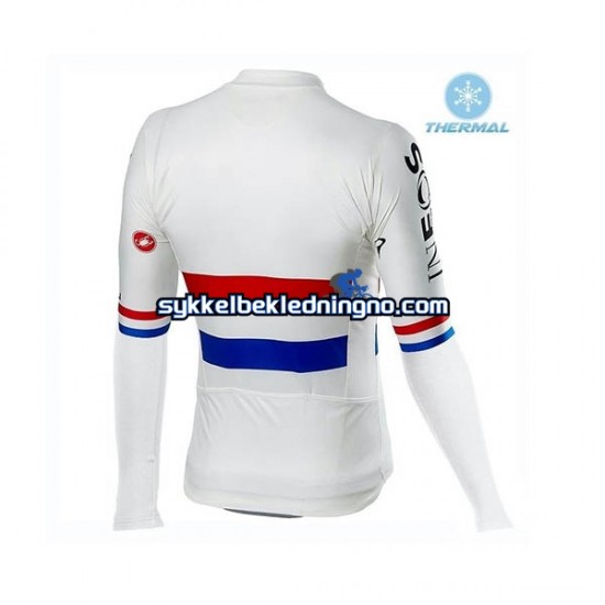 Herre 2019 TEAM INEOS Vinter sykkeldrakt + bib cykeltights N001