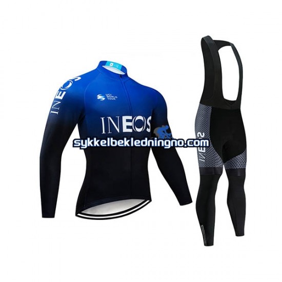 Herre 2019 TEAM INEOS sykkeldrakt + bib sykkelbukse N002