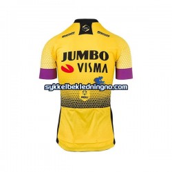 Herre 2019 Team Jumbo–Visma sykkeldrakt Kortermet N001