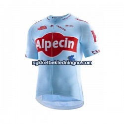 Herre 2019 Team Katusha Alpecin sykkeldrakt Kortermet N001