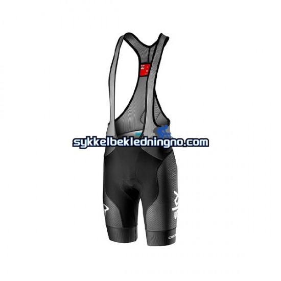 Herre 2019 Team Sky sykkeldrakt + sykkelshorts N001