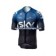 Herre 2019 Team Sky sykkeldrakt + sykkelshorts N001