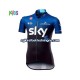 Barn 2019 Team Sky sykkeldrakt Kortermet N001