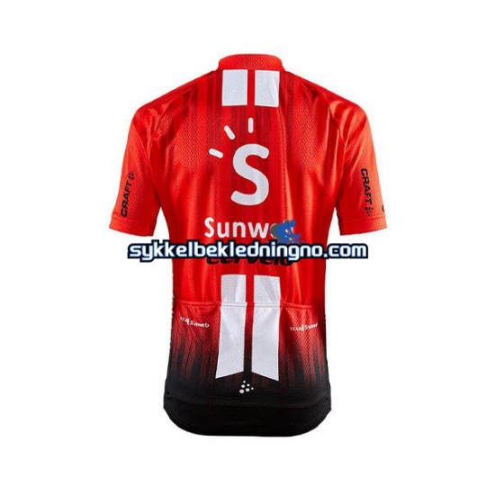 Herre 2019 Team Sunweb sykkeldrakt Kortermet N001