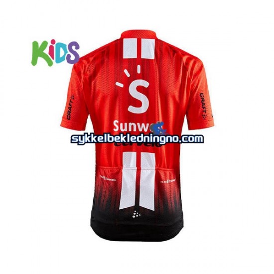 Barn 2019 Team Sunweb sykkeldrakt + sykkelshorts N001