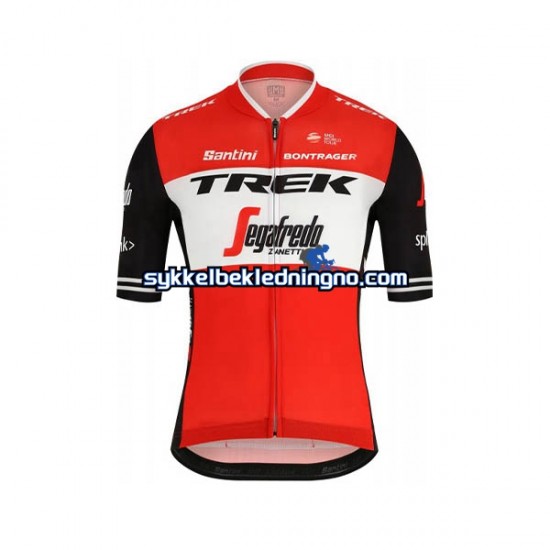 Herre 2019 Trek-Segafredo sykkeldrakt Kortermet N001