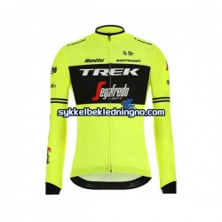 Herre 2019 Trek-Segafredo sykkeldrakt Langermet N002