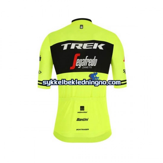 Herre 2019 Trek-Segafredo sykkeldrakt Kortermet N002