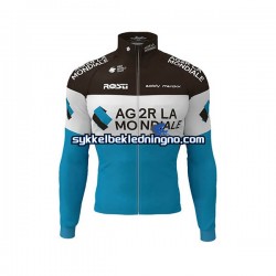 Herre 2020 AG2R La Mondiale sykkeldrakt Langermet N001