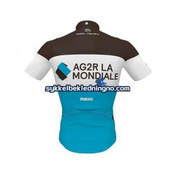 Herre 2020 AG2R La Mondiale sykkeldrakt Kortermet N001