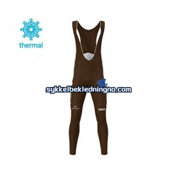 Herre 2020 AG2R La Mondiale vinter bib cykeltights N002