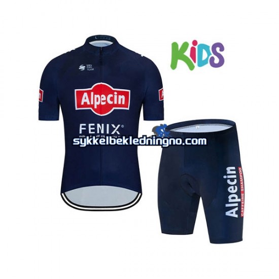 Herre 2020 Alpecin–Fenix sykkeldrakt + sykkelshorts N001