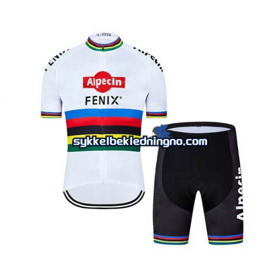 Herre 2020 Alpecin–Fenix sykkeldrakt + sykkelshorts N003