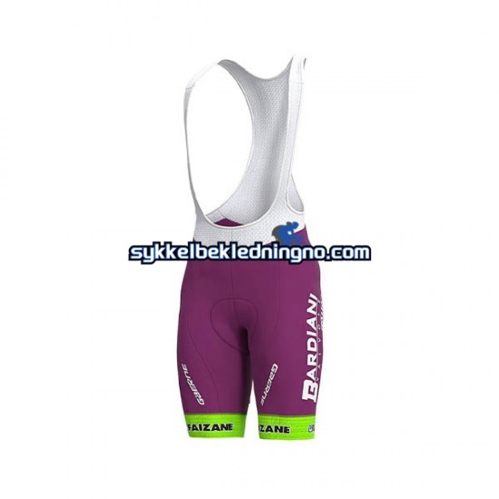 Herre 2020 Bardiani–CSF sykkeldrakt + bib sykkelshorts N001