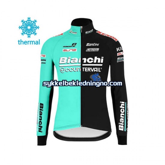 Herre 2020 Bianchi Countervail sykkeldrakt vinter N001