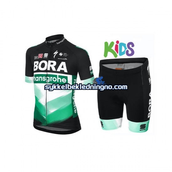 Barn 2020 Bora-Hansgrohe sykkeldrakt + sykkelshorts N001