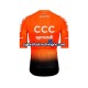 Herre 2020 CCC Pro Team sykkeldrakt + bib sykkelshorts N001