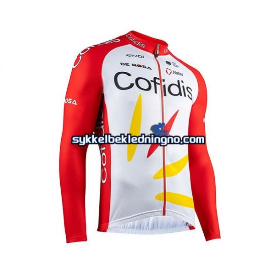 Herre 2020 Cofidis Pro Team sykkeldrakt + bib sykkelbukse N001