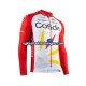 Herre 2020 Cofidis Pro Team sykkeldrakt + bib sykkelbukse N001