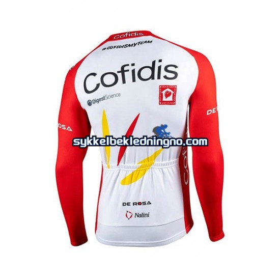 Herre 2020 Cofidis Pro Team sykkeldrakt + bib sykkelbukse N001