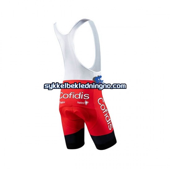 Herre 2020 Cofidis Pro Team sykkeldrakt + bib sykkelshorts N001