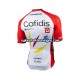 Herre 2020 Cofidis Pro Team sykkeldrakt + bib sykkelshorts N001