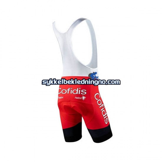 Herre 2020 Cofidis Pro Team bib sykkelshorts N001