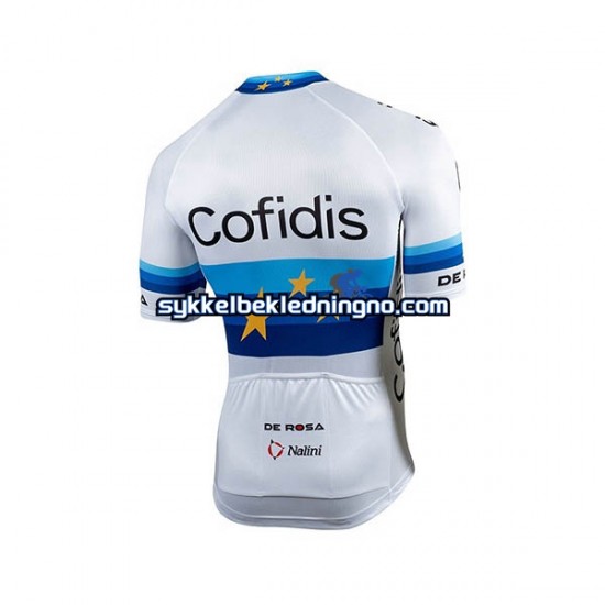 Herre 2020 Cofidis Pro Team sykkeldrakt + bib sykkelshorts N002