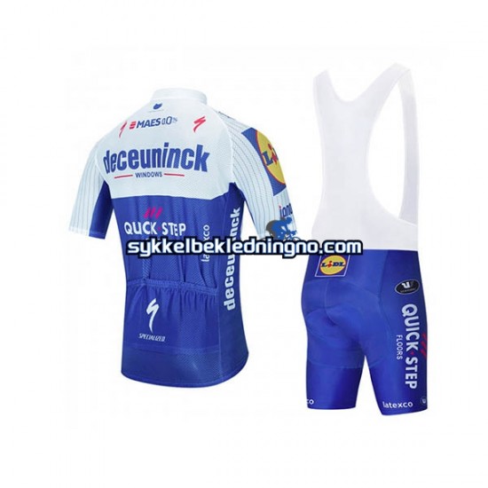 Herre 2020 Deceuninck–Quick-Step sykkeldrakt + bib sykkelshorts N001