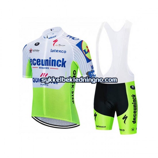 Herre 2020 Deceuninck–Quick-Step sykkeldrakt + bib sykkelshorts N002