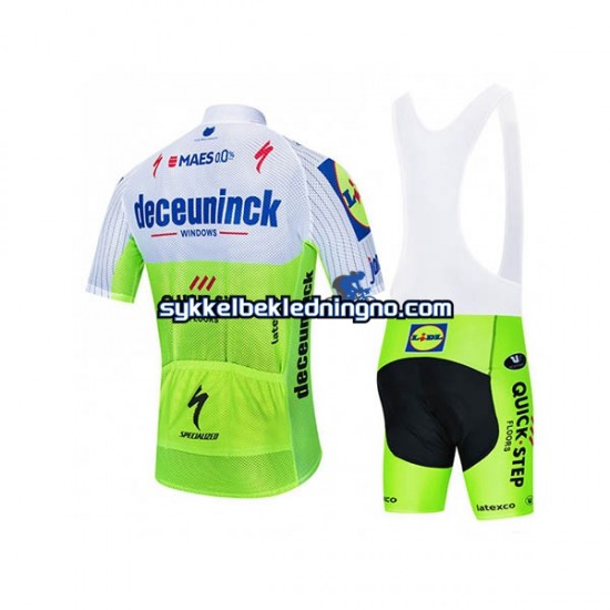 Herre 2020 Deceuninck–Quick-Step sykkeldrakt + bib sykkelshorts N002